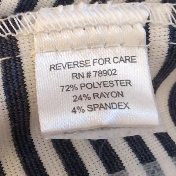 Erin London Blue Stripe Blazer - Picture 5 of 6